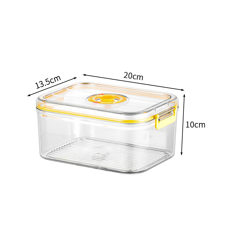 สูญญากาศสดกล่องตู้เย็นกระป๋องป - Food Storage Drawer Organizer บทวิจารณ์และราคา