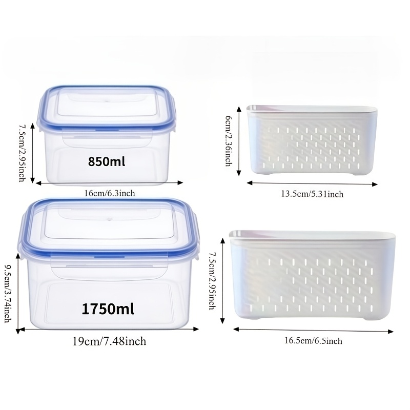 4 ชิ้น/ชุด กล่องเก็บอาหารป้องก - Food Storage Jar Set บทวิจารณ์และราคา