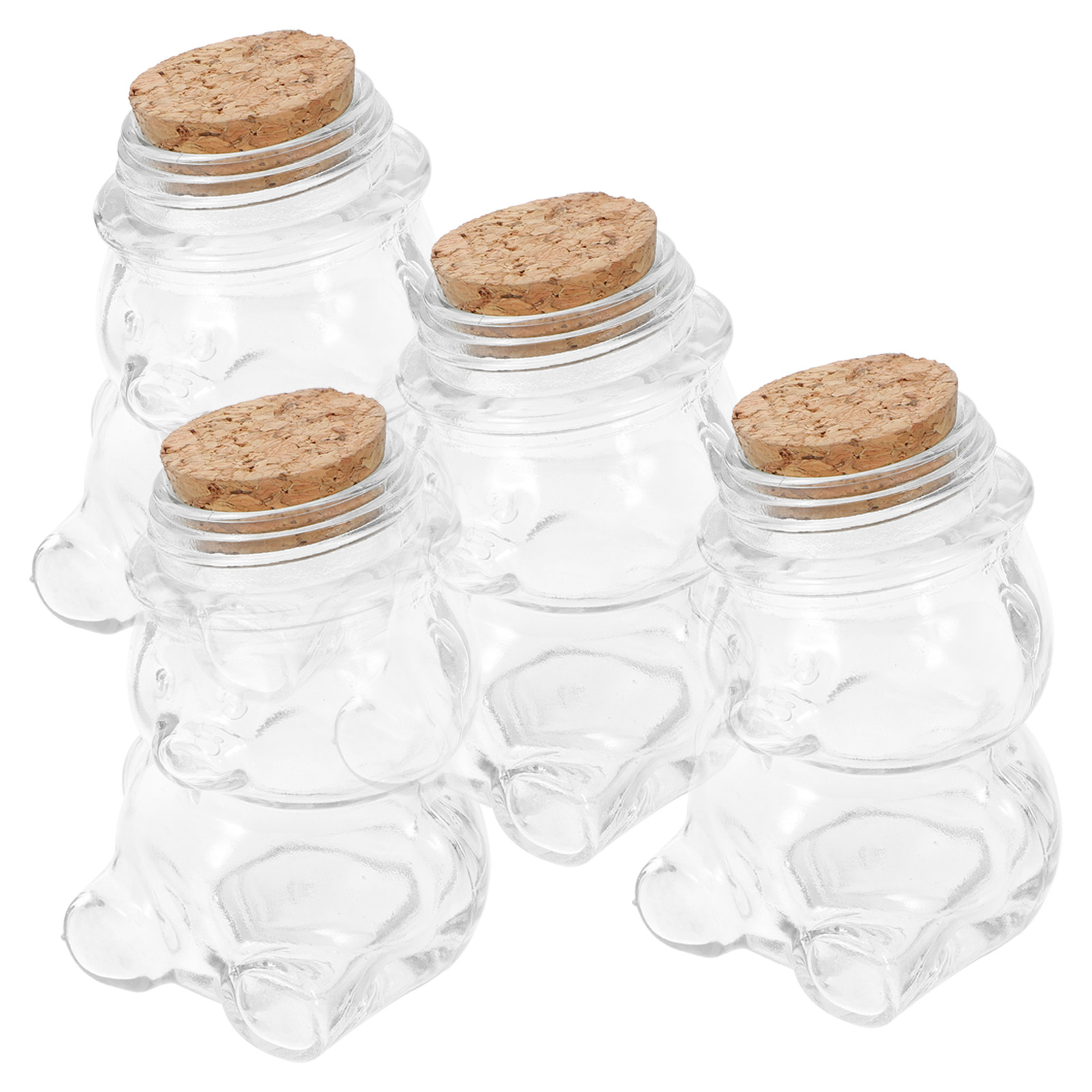 ชุดโหลแก้วใส 4 ชิ้น สำหรับเก็บ - Food Storage Containers Set บทวิจารณ์และราคา
