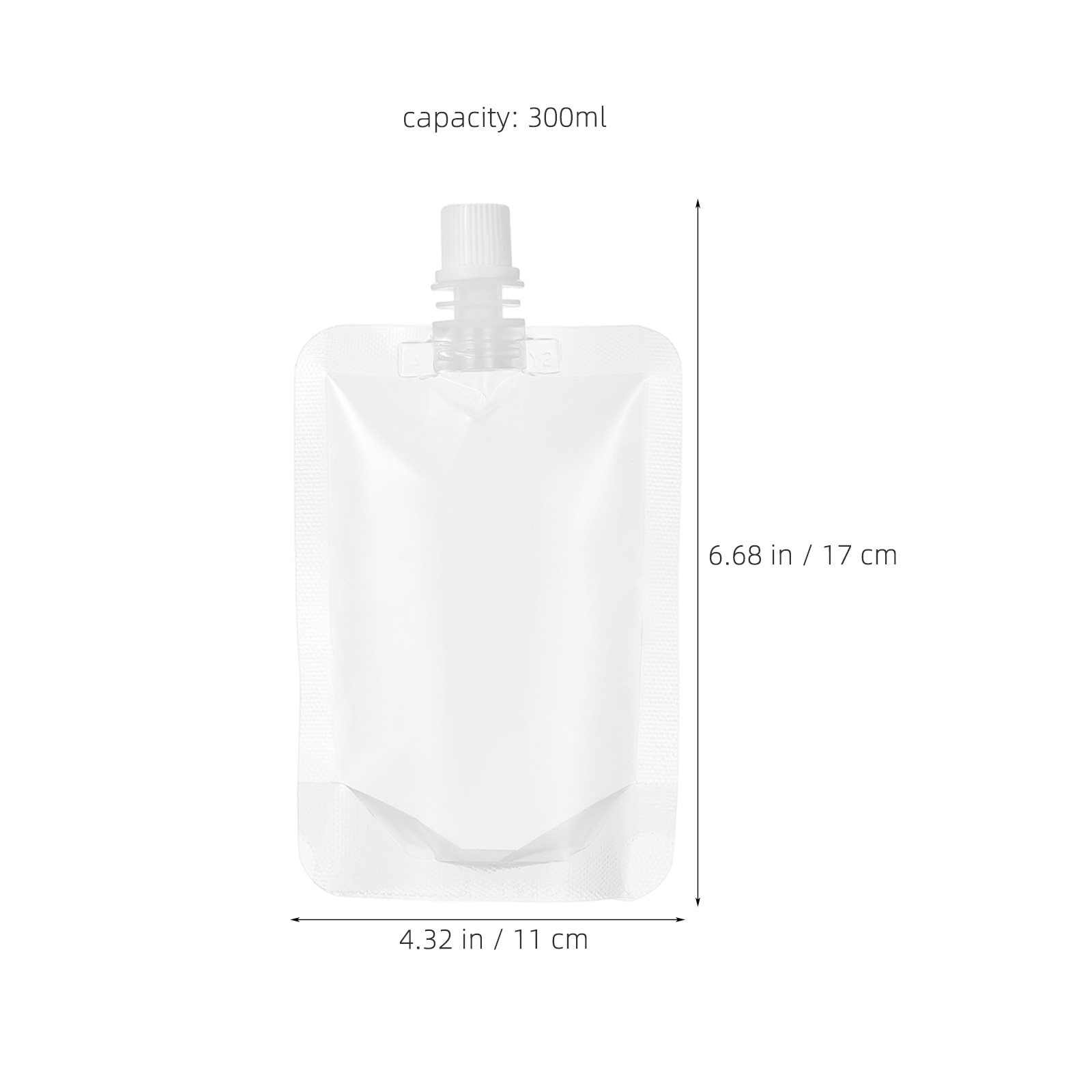 ถุงใส่น้ำผลไม้แบบใสพร้อมพวยกา  - Food Storage Plastic Bag บทวิจารณ์และราคา