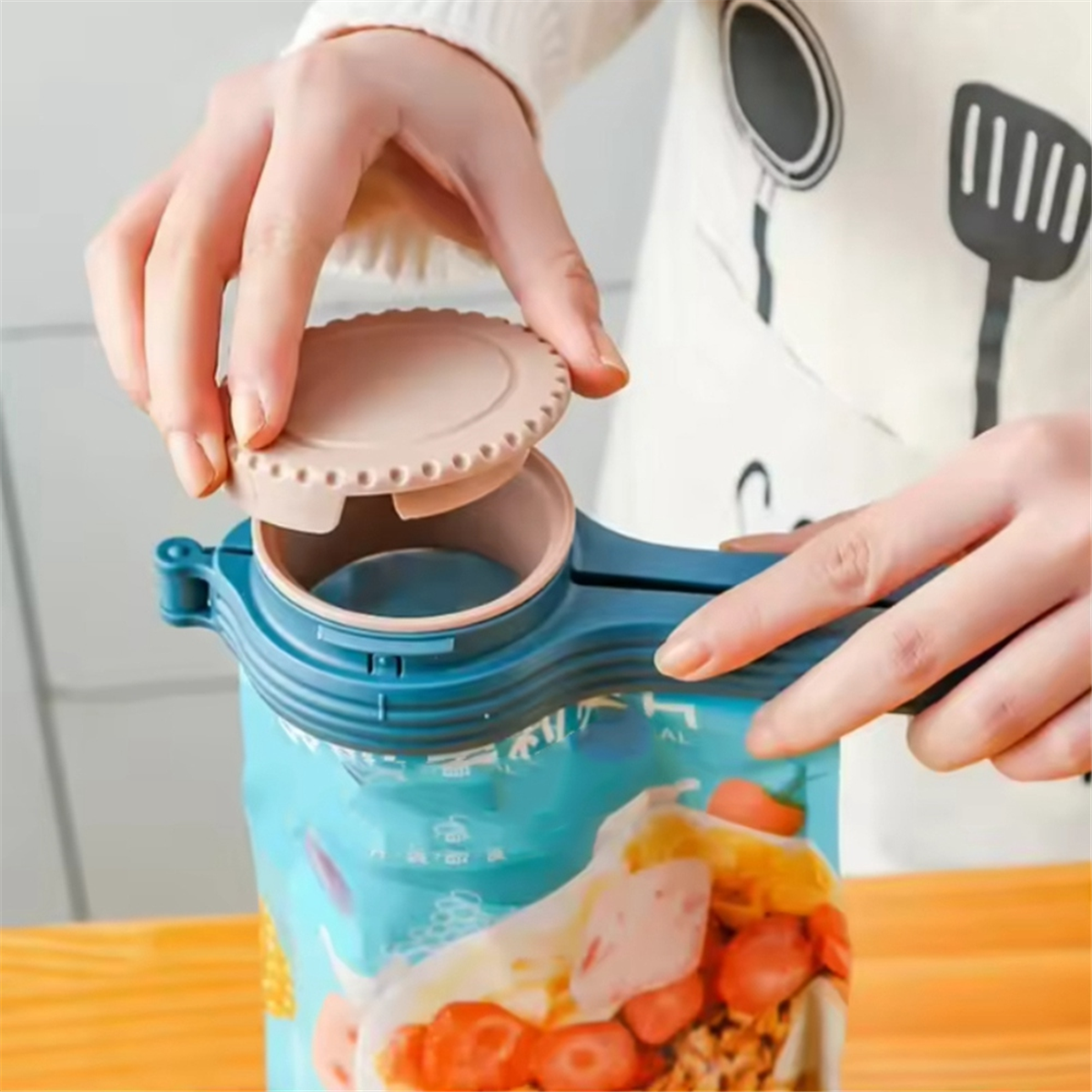 คลิปหนีบถุงเก็บอาหาร คลิปปิดผน - Food Storage Plastic Bag บทวิจารณ์และราคา