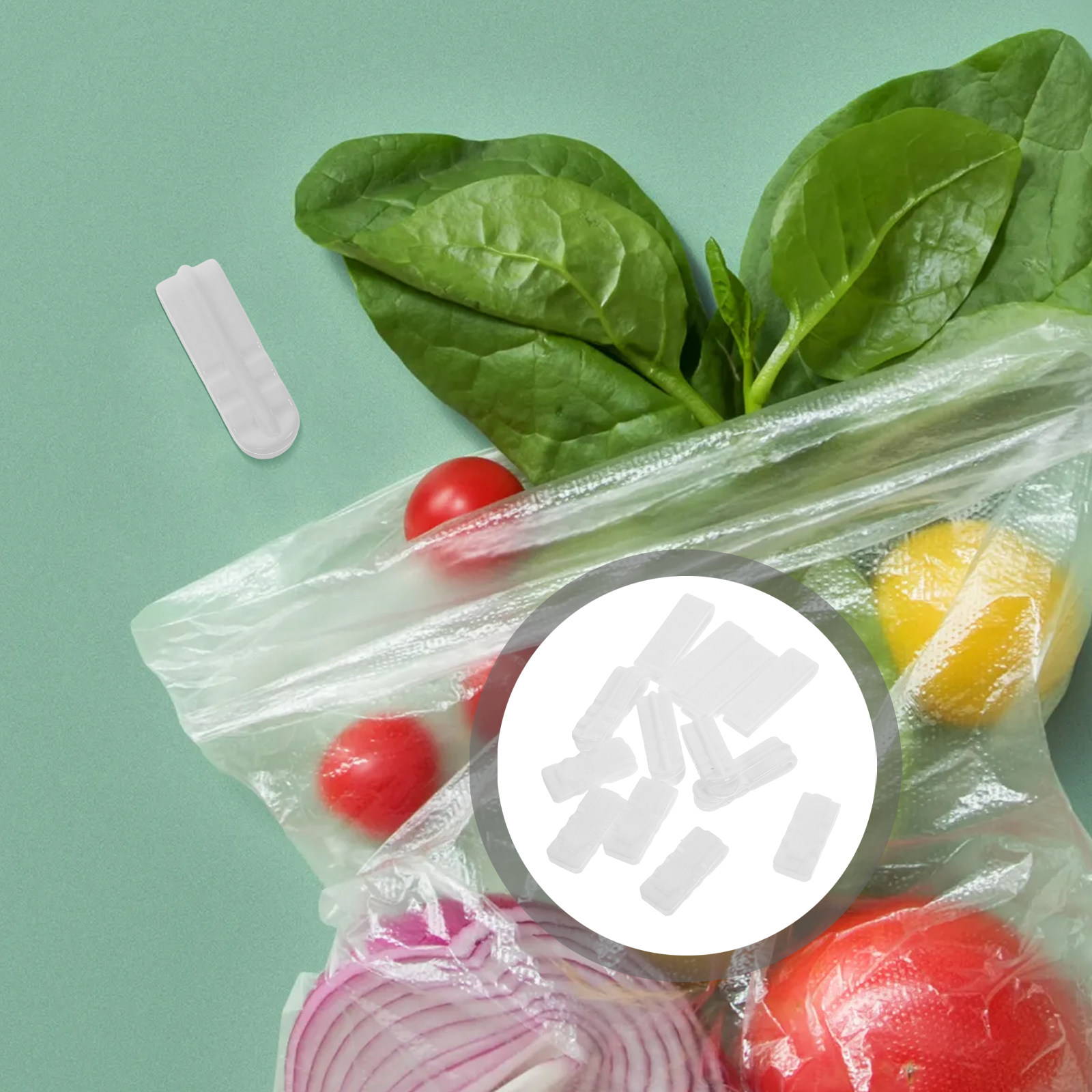 คลิปหนีบปิดผนึกถุงสูญญากาศ 15  - Food Storage Plastic Bag บทวิจารณ์และราคา